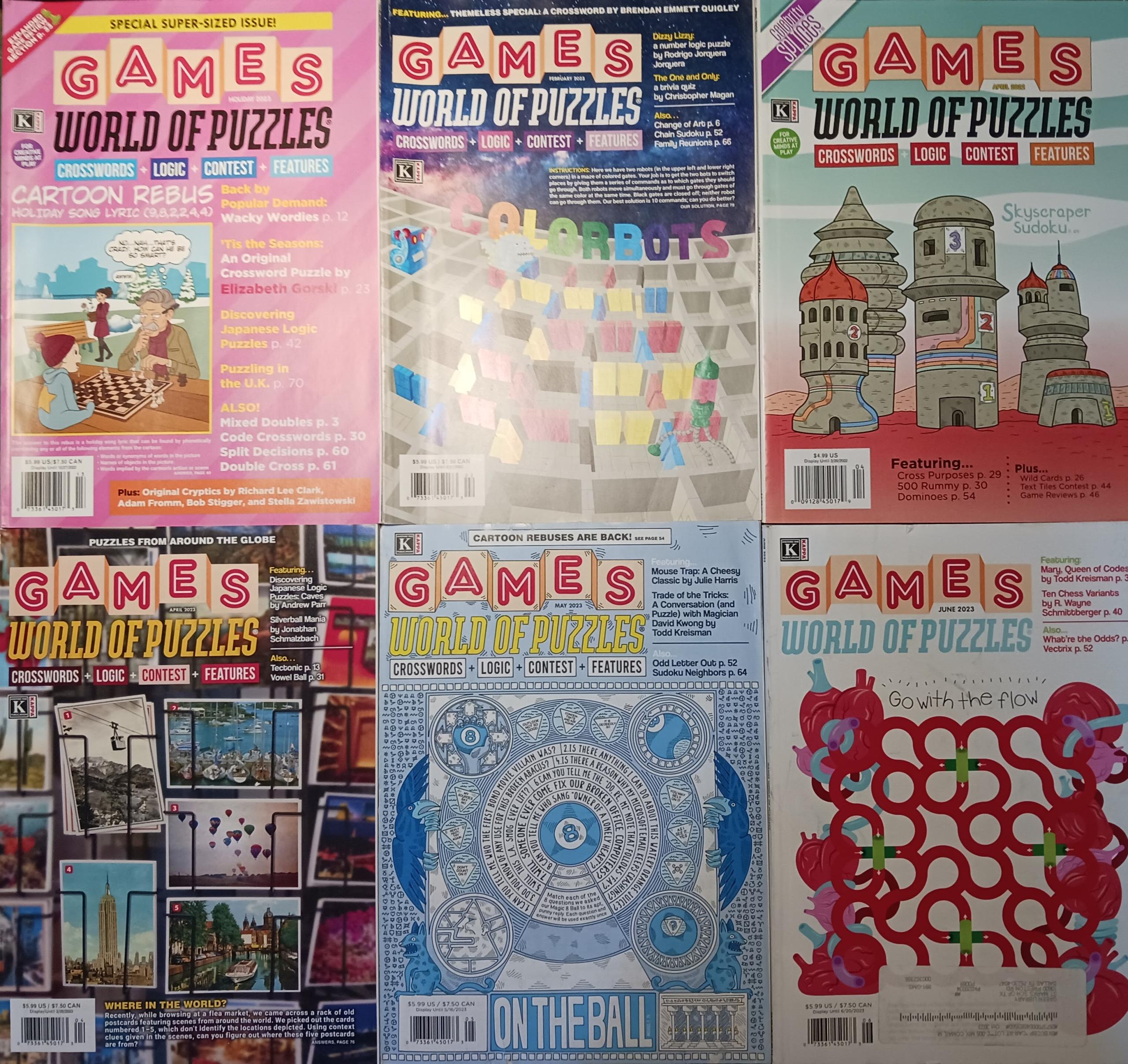 GAMES World of Puzzles