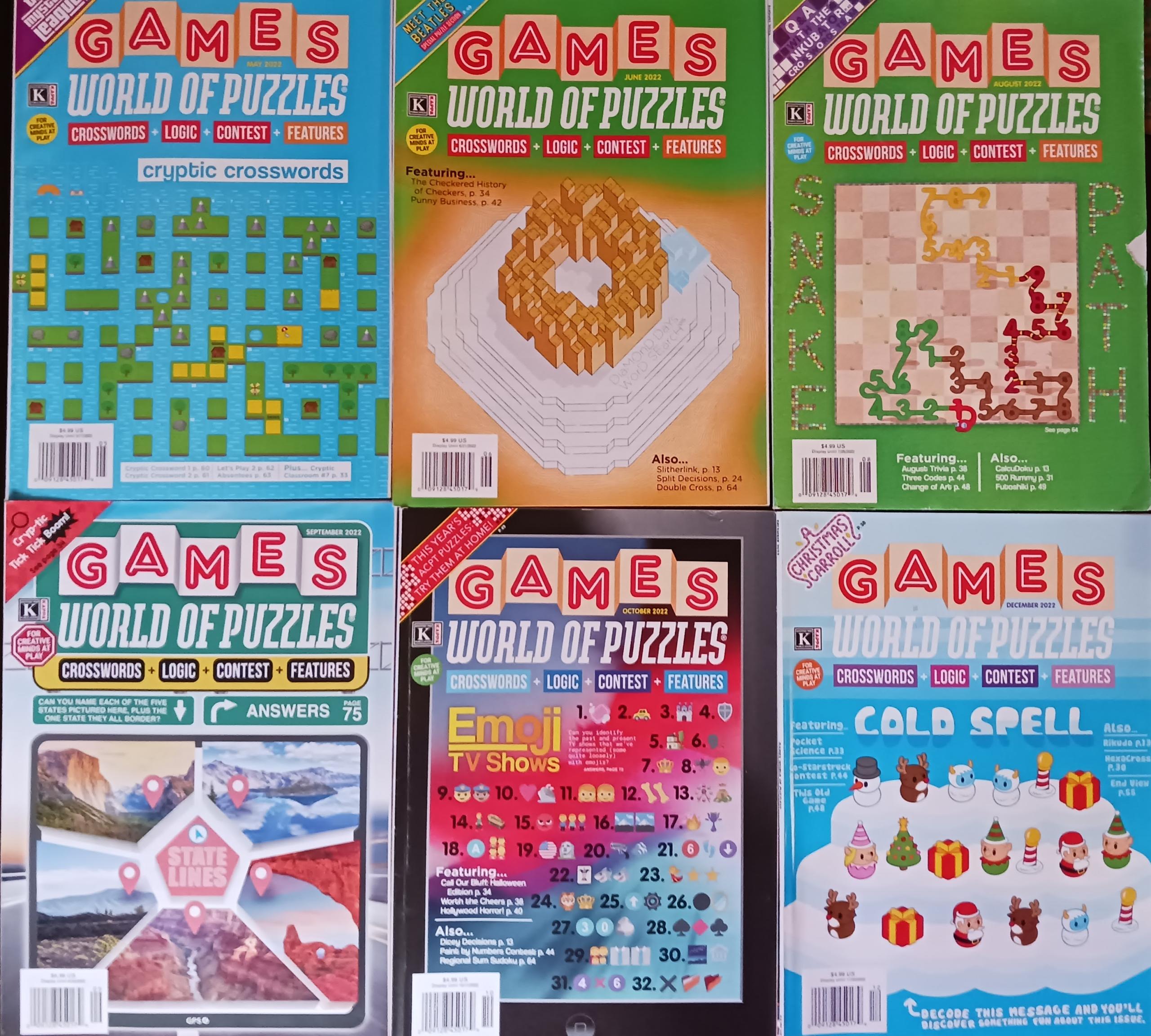 GAMES World of Puzzles