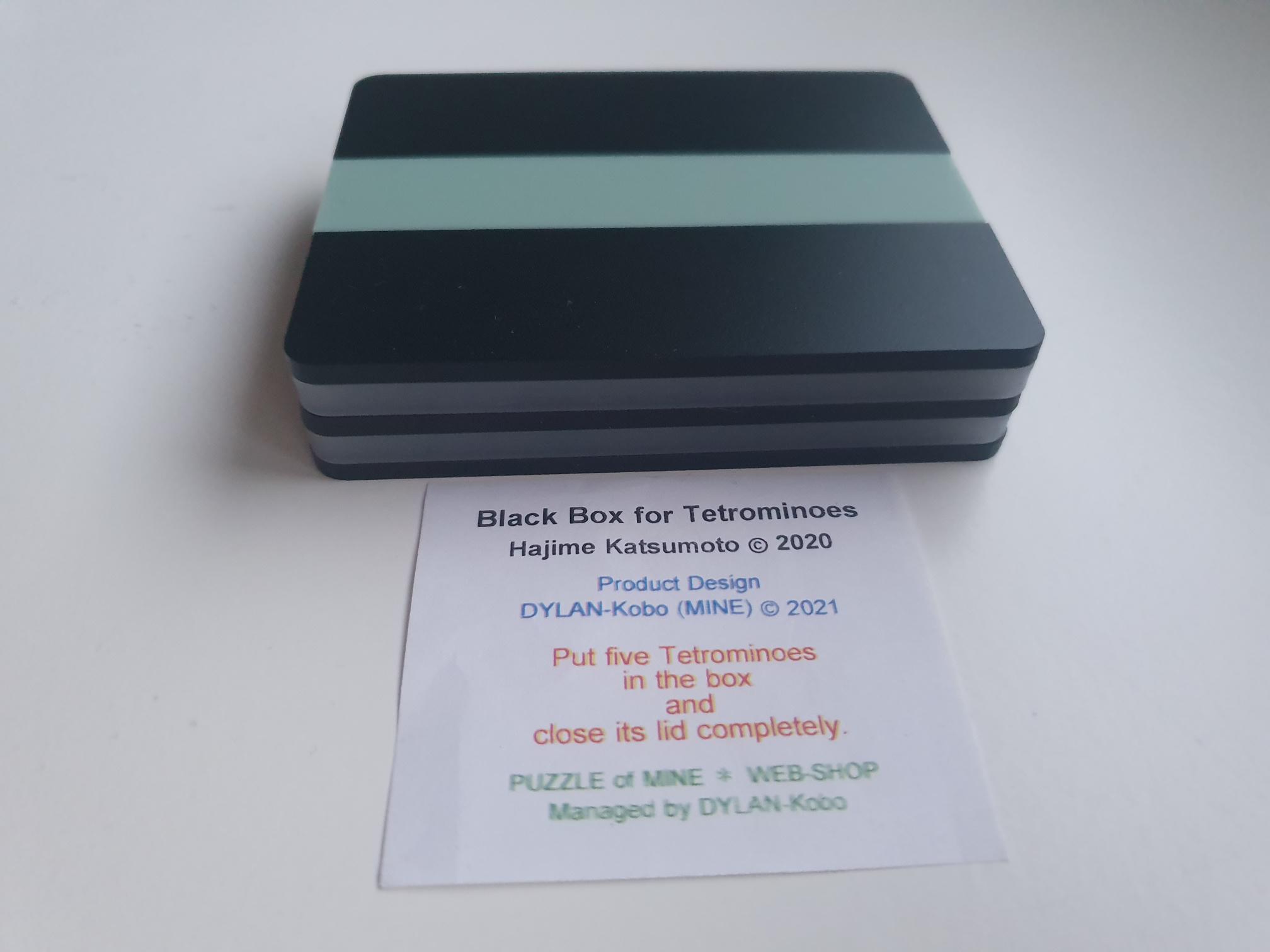 Black Box for Tetrominoes - Hajime Katsumoto (created by MINE)