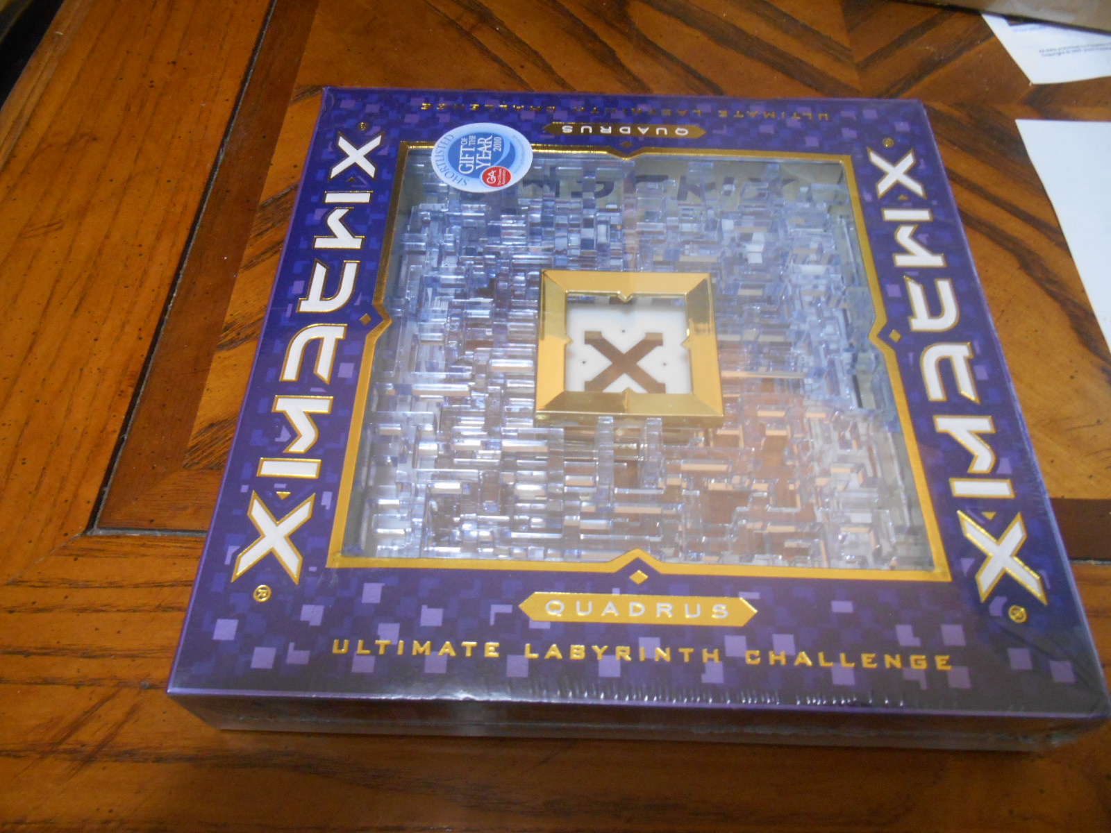 Xmatrix Quadrus, marble maze, by Jeremy Goode