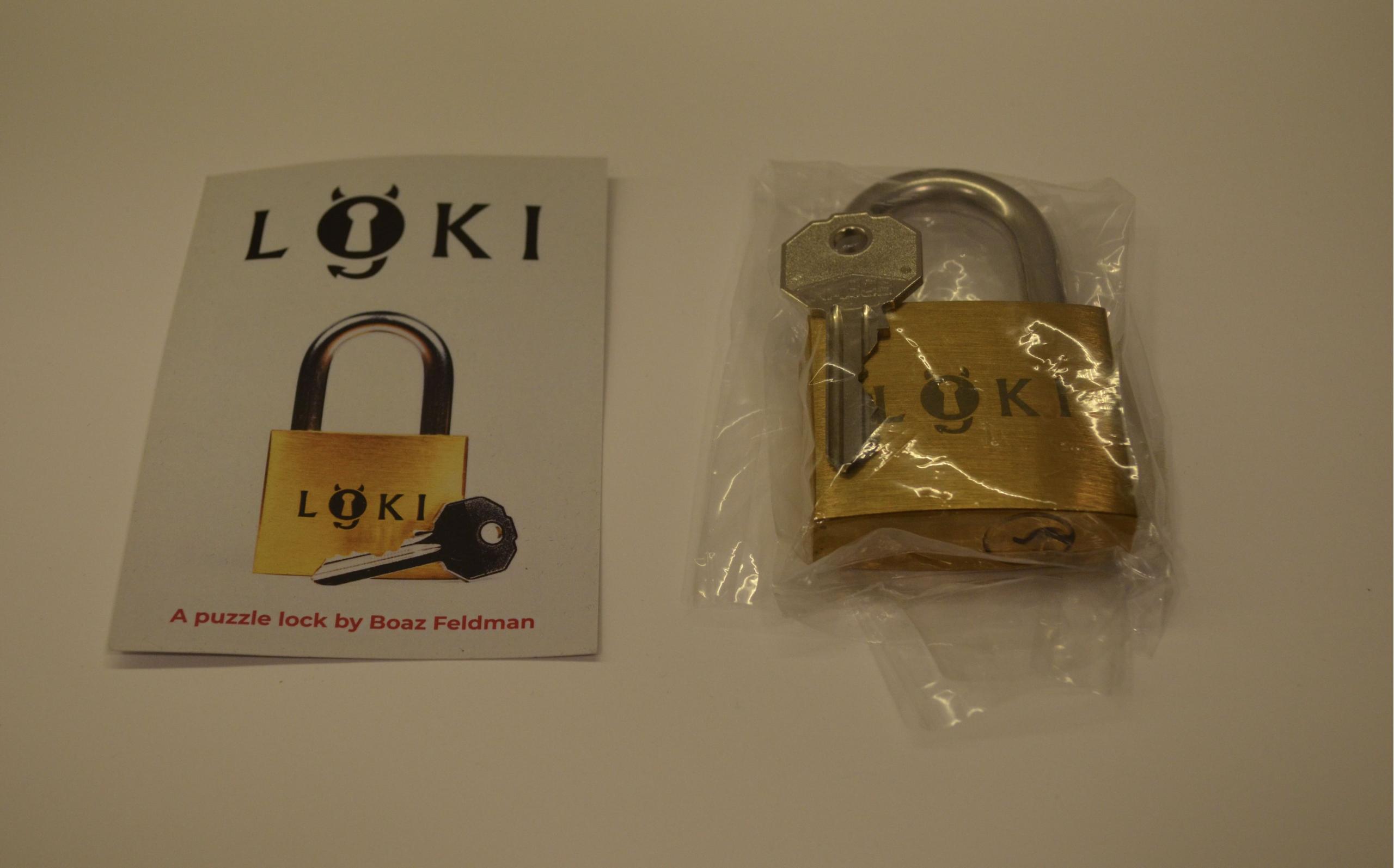 Loki – Livello 9 – Puzzlocks – Boaz Feldman – Puzzle Blocco Sequenziale, Apertura Meccanica, Ottone