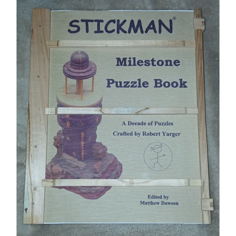 Stickman Milestone Puzzle Book