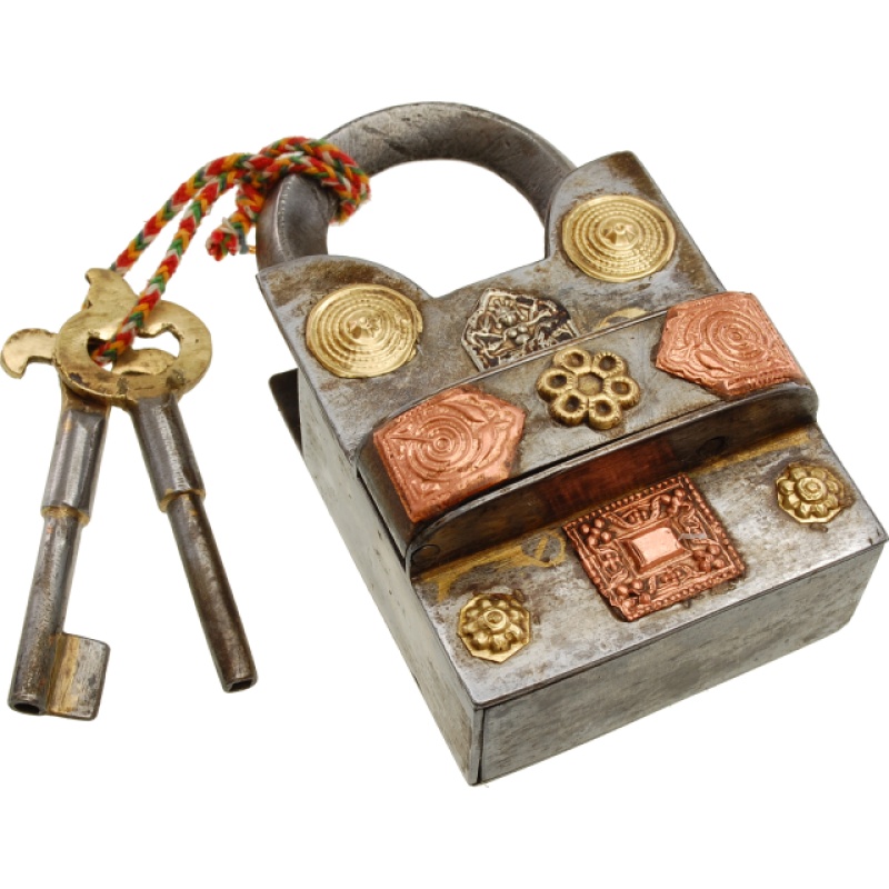 2 Key 9 Step Extreme Indian Puzzle Lock by Surendra Chouhan
