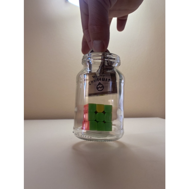 padlock in a jar aka impossible object