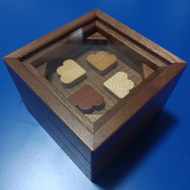 "flower" Karakuri Box Hiroshi Iwahara