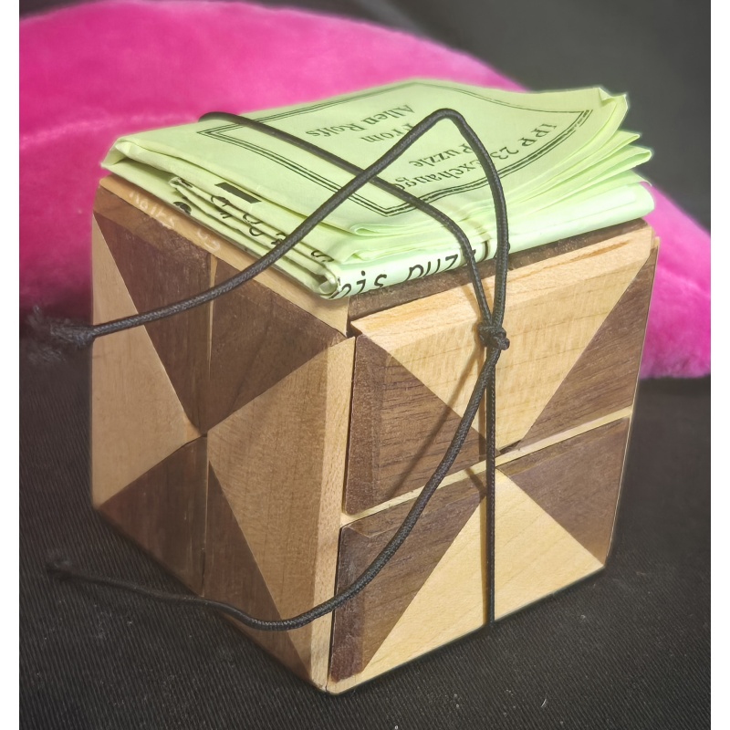 Given the pedigree of the two puzzle masters involved in its creation, this is a truly special piece.