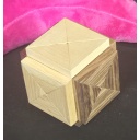 Unique Handcrafted Wooden Puzzle Cube