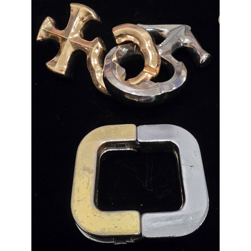 Premium Metal Brain Teaser Collection (5-Piece Set)