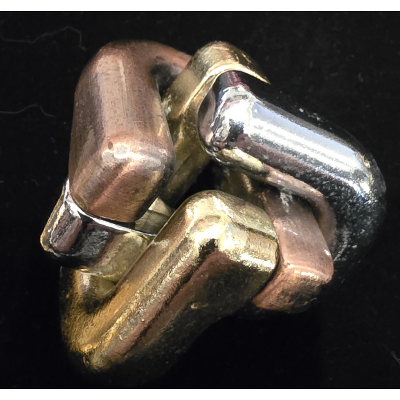 Premium Metal Brain Teaser Collection (5-Piece Set)