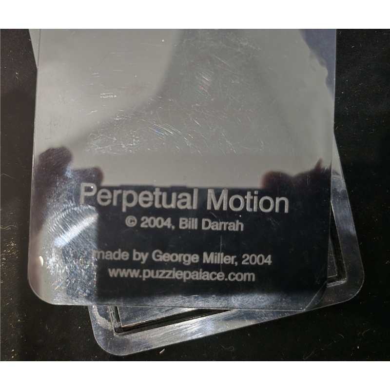 Rare IPP 24 Bundle: Bill Darrah’s "Perpetual Motion" + Original "Confusion" Prototype by George Miller