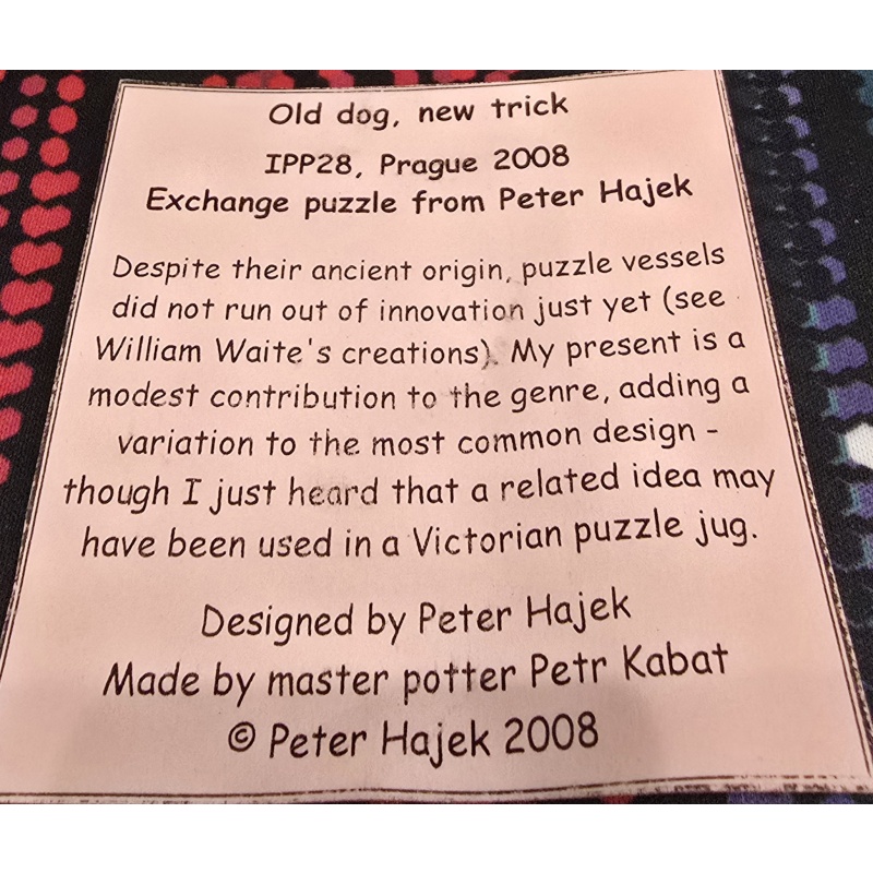 Old Dog, New Trick IPP28 Puzzle