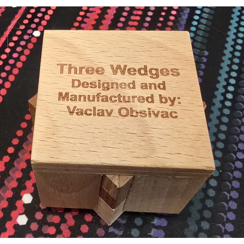 .Rare IPP 26 Exchange Puzzle: "Three Wedges" by Vinco
