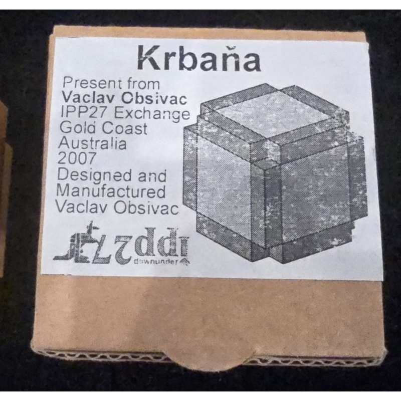 RARE Vinco IPP27 Exchange Puzzle – "Krbana" – From the Bill Darrah Collection