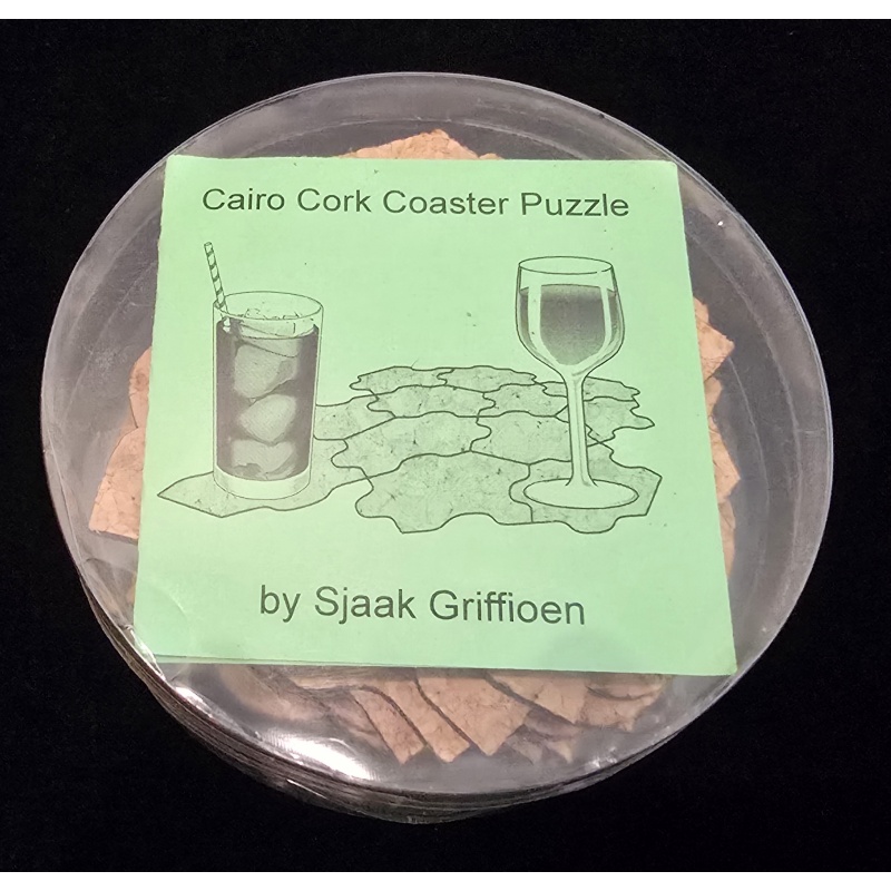Cairo Cork Coaster Puzzle – Sjaak Griffioen (IPP 28 Exchange, 2008)