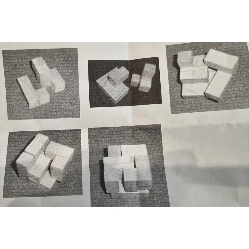 Rare IPP Exchange Puzzle – Jürg von Känel "Outline Burr" – Original Instructions