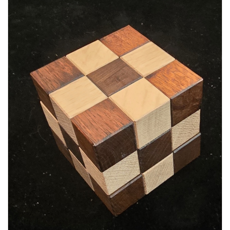 RARE IPP19 “Two-Way Checkerboard Cube” – From the Personal Collection of Master Designer Bill Darrah