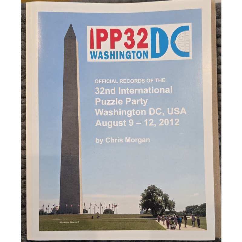 IPP32 Washington DC (2012) Official Souvenir Book