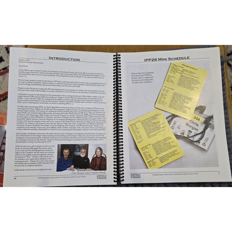 Rare 2006 IPP26 Boston Official Souvenir Book – Pristine Collector’s Copy
