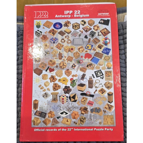 Exceedingly Rare Hardcover: IPP22 Antwerp, Belgium (2002) Official Souvenir Book