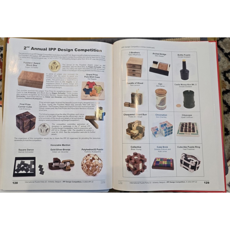 Exceedingly Rare Hardcover: IPP22 Antwerp, Belgium (2002) Official Souvenir Book