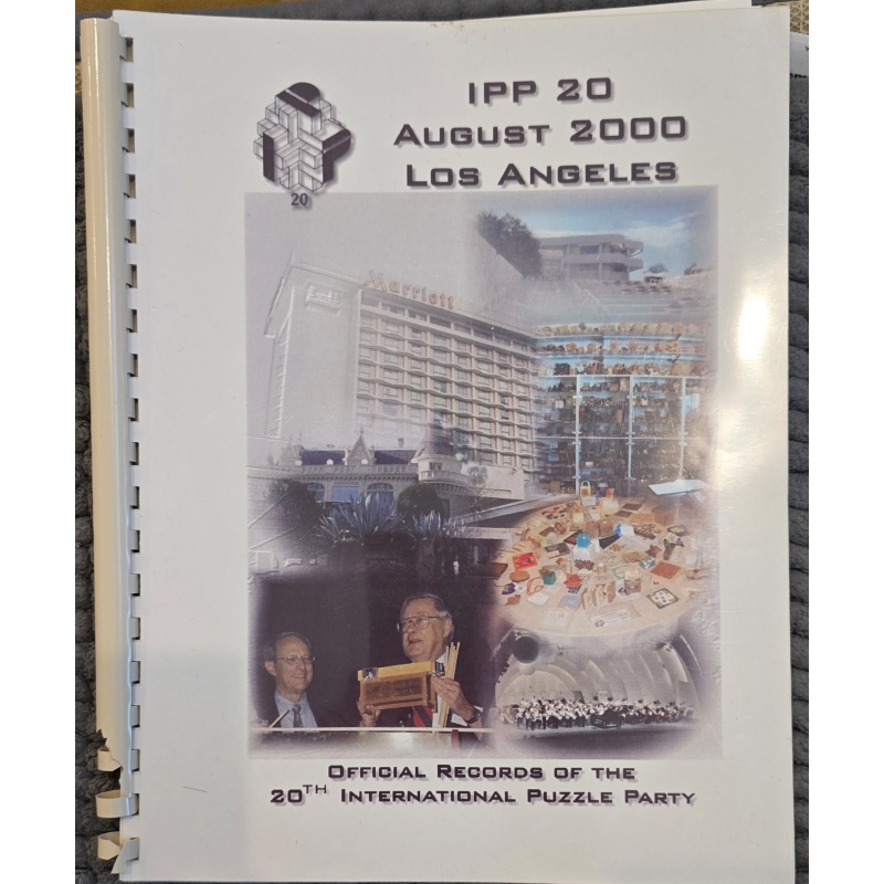 ​Rare 20th Anniversary Edition: IPP20 Los Angeles (2000) Official Souvenir Book & CD