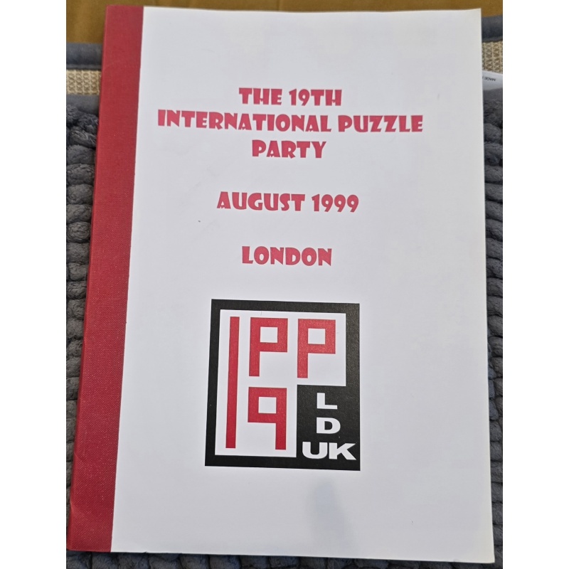 Exceedingly Rare: IPP19 London (1999) Official Souvenir Book