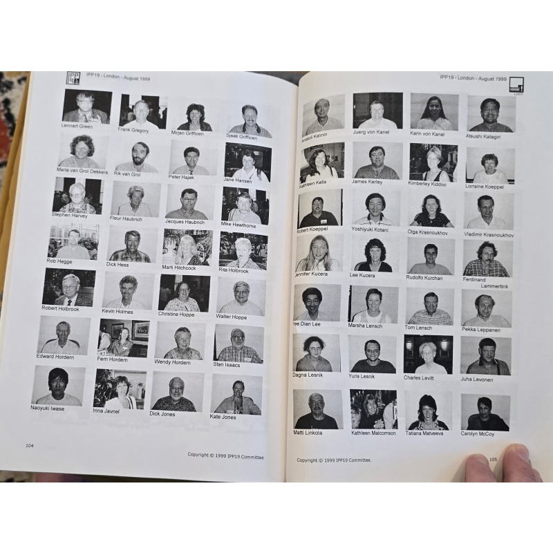 Exceedingly Rare: IPP19 London (1999) Official Souvenir Book