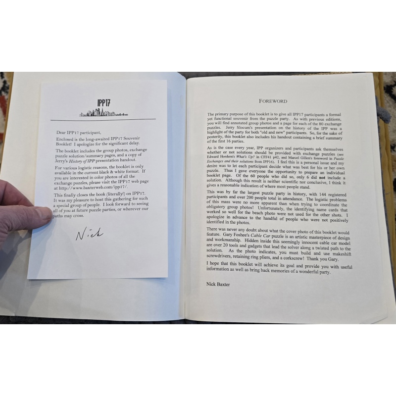 Vintage Treasure: IPP17 San Francisco (1997) Official Souvenir Booklet