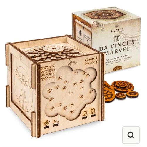 DA VINCI'S MARVEL - PUZZLE BOX