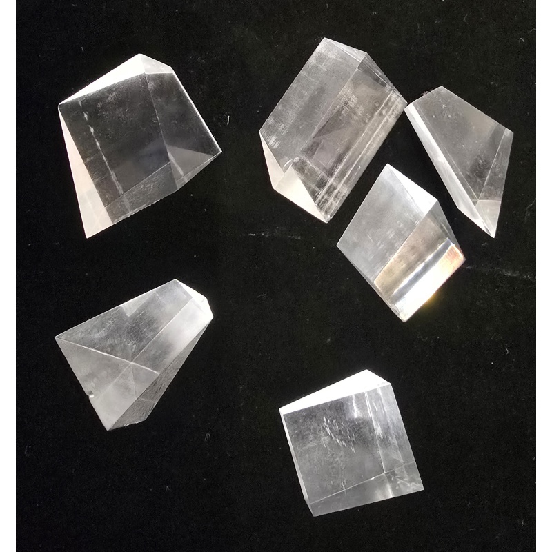 All-Acrylic "Crystal" Hexagon Packing Puzzle by Bill Darrah - Estate Provenance & Original Hand-Drawn Solution!