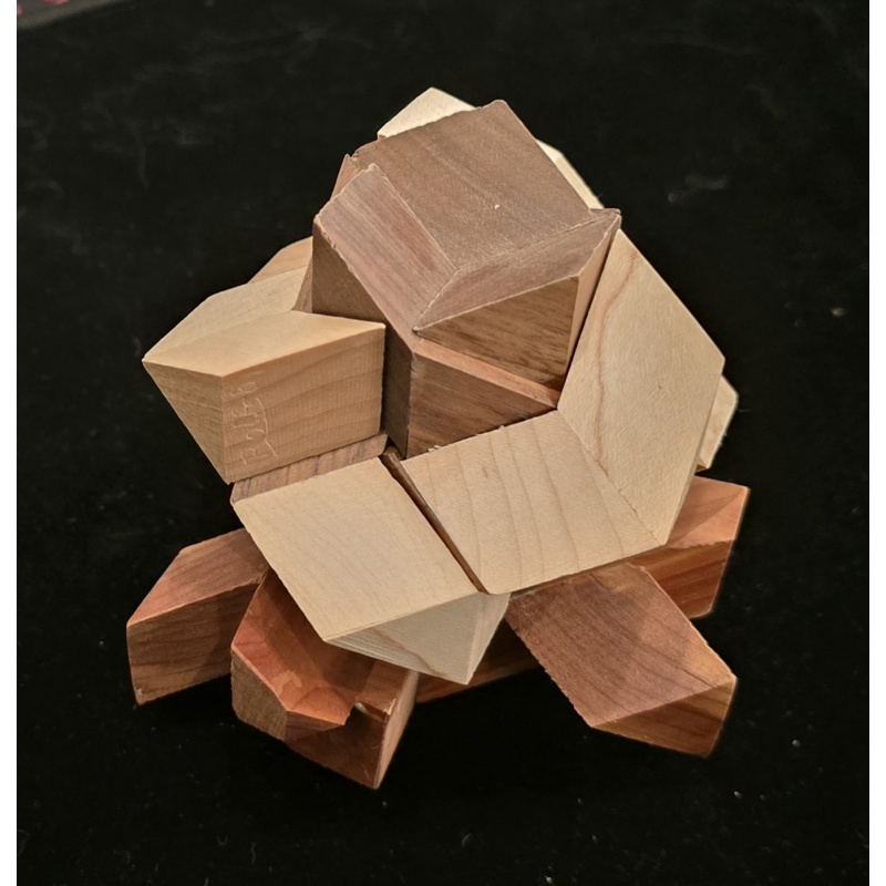 "Rosebud" by Stewart Coffin / Allen Rolfs - IPP21 (2001) with Assembly Jig - Bill Darrah Estate!