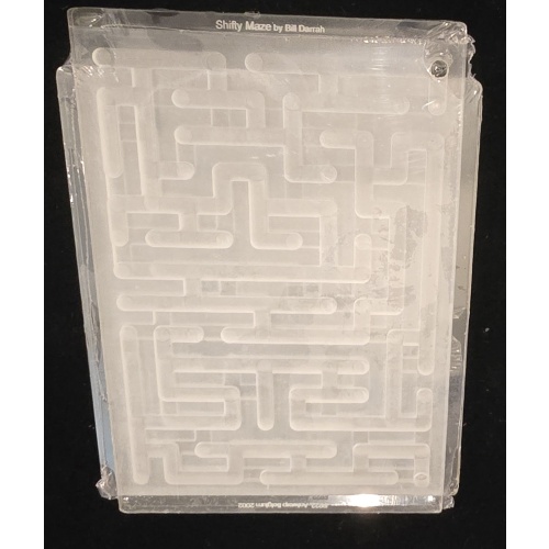 MIB UNOPENED "Shifty Maze" All-Acrylic Puzzle by Bill Darrah - IPP22 (2002) - Darrah Estate!