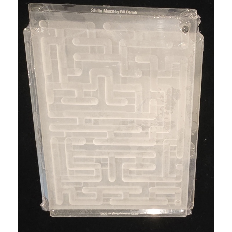 MIB UNOPENED "Shifty Maze" All-Acrylic Puzzle by Bill Darrah - IPP22 (2002) - Darrah Estate!