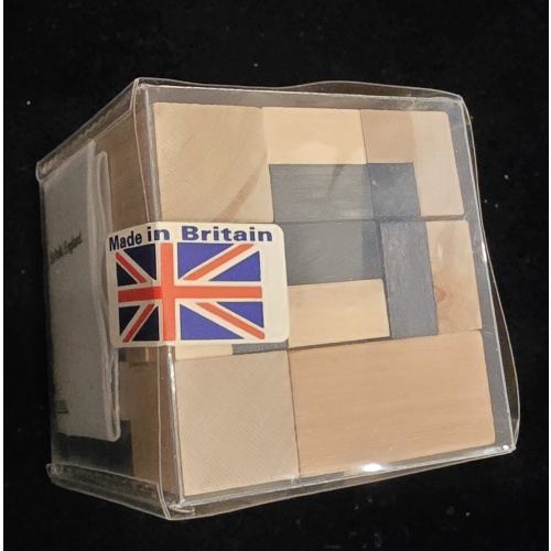 RARE The Millennium Cube Wooden Puzzle - Kevin Holmes (1999) MIB - Bill Darrah Collection