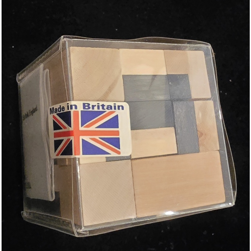 RARE The Millennium Cube Wooden Puzzle - Kevin Holmes (1999) MIB - Bill Darrah Collection