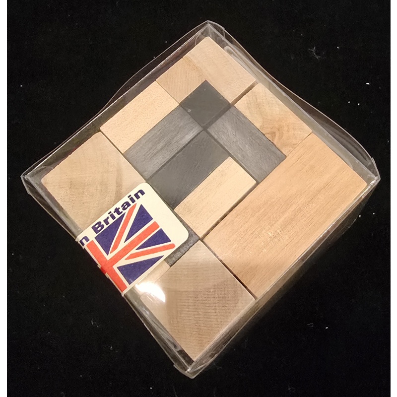 RARE The Millennium Cube Wooden Puzzle - Kevin Holmes (1999) MIB - Bill Darrah Collection