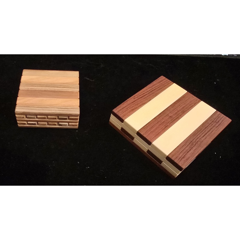 RARE 2-Puzzle Lot: Sticky Stack of Sticks + Large Variant - Bill Darrah Personal Collection (IPP23)