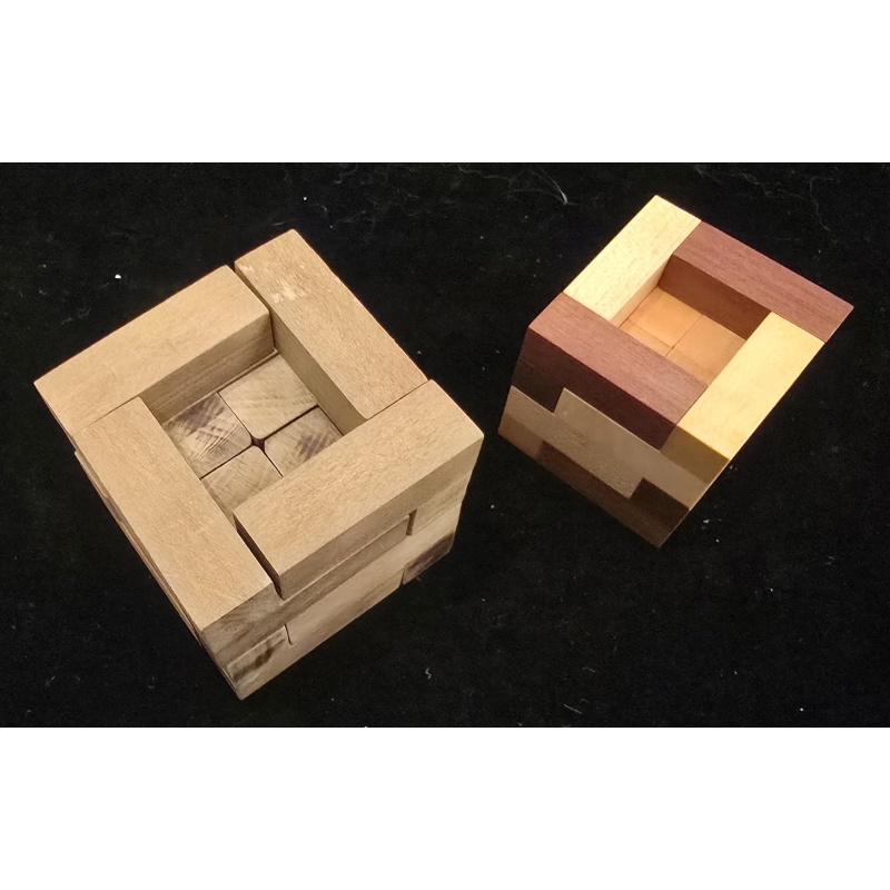 RARE 2-Puzzle Lot: Bill Darrah IPP26 Cube + Large PROTOTYPE - Personal Estate Collection!
