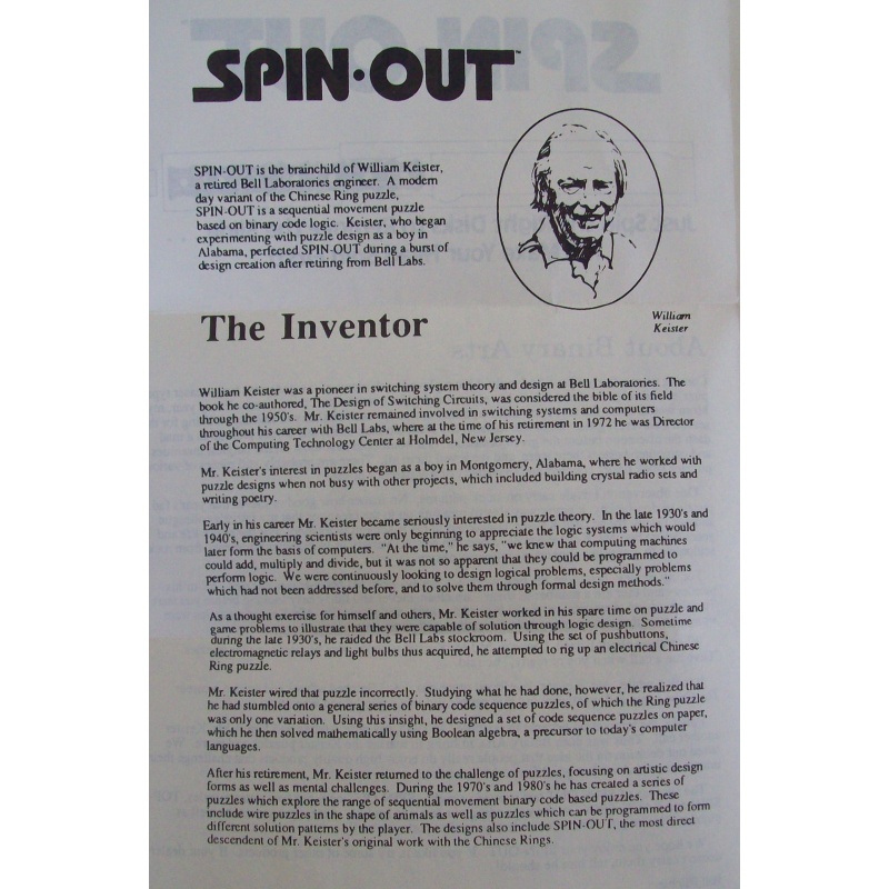 SPIN OUT