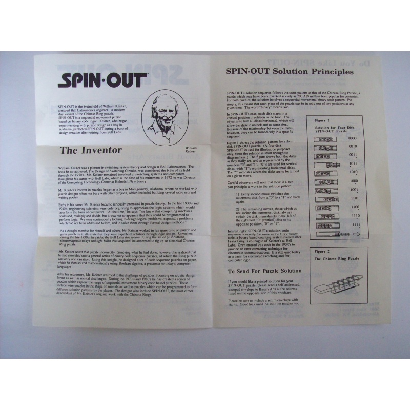 SPIN OUT
