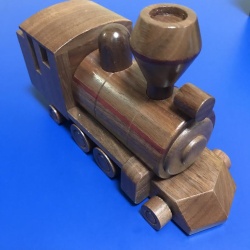 "Train Engine(P-30)" Karakuri Box Akio Kamei