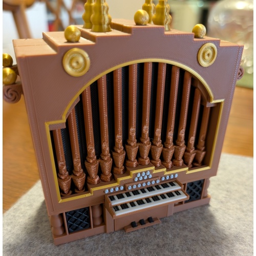 Organ Sequential Discovery Puzzle Box (3D Printed)