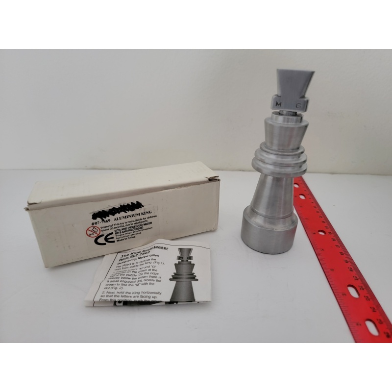 Aluminum King by Marcel Gillen with solution and original box.