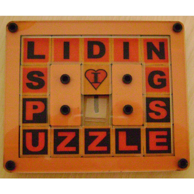 I LOVE SLIDING PUZZLES (c) Ton Delsing