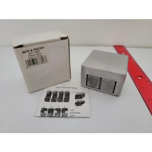 Piston Box by Marcel Gillen with solution and original box.