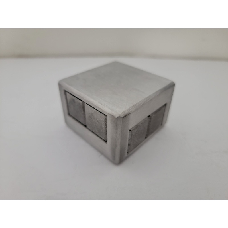 Piston Box by Marcel Gillen with solution and original box.