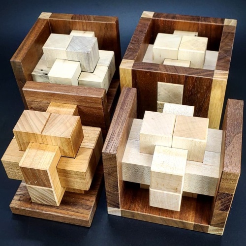 Constrained Burrs Set by Logan Kleinwaks and Eric Fuller