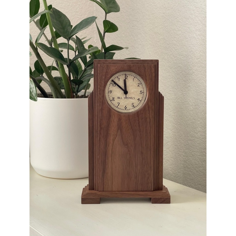 Art Deco Puzzle Box Clock