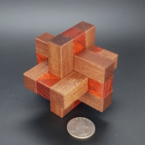 Kaon Interlocking Puzzle by Duane Einfeld and Eric Fuller