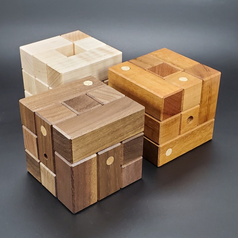 Pin Cubes series by William Hu and Eric Fuller